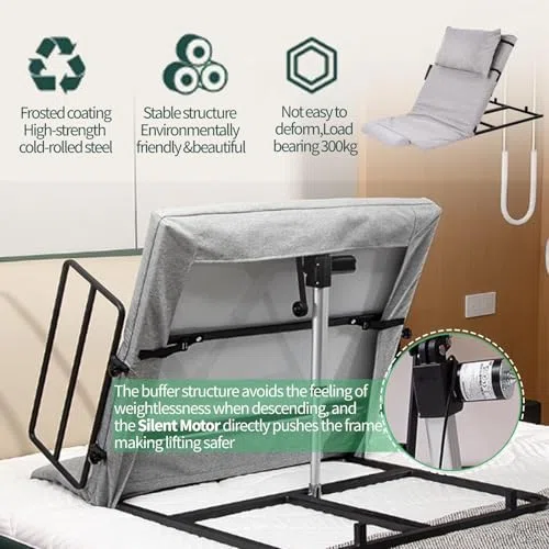 Schienale elettrico per letto, sollevatore portatile per anziani, fornisce assistenza per sedersi e dormire