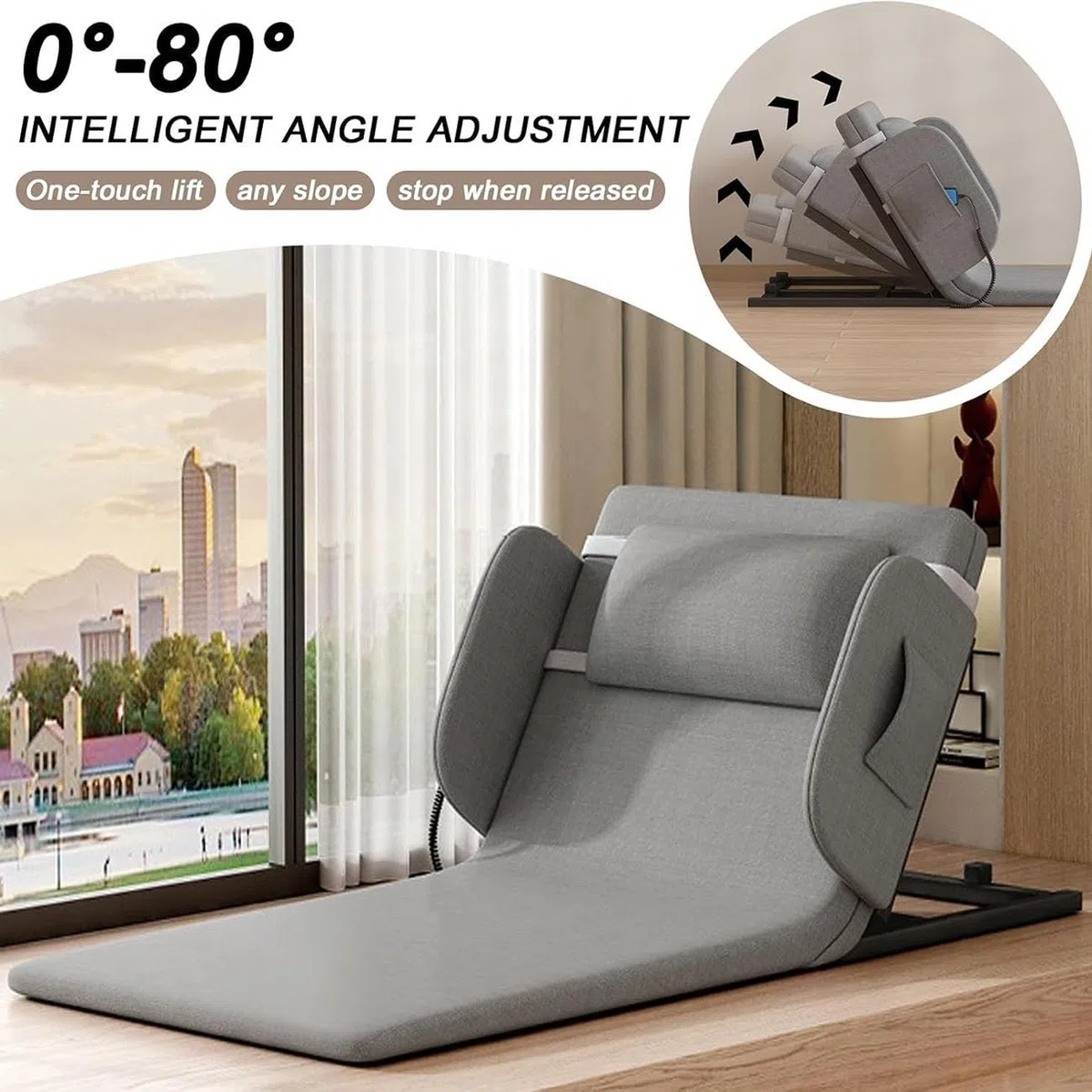 Schienale Del Letto Con Sollevamento Elettrico - Supporto Collo/Lombare